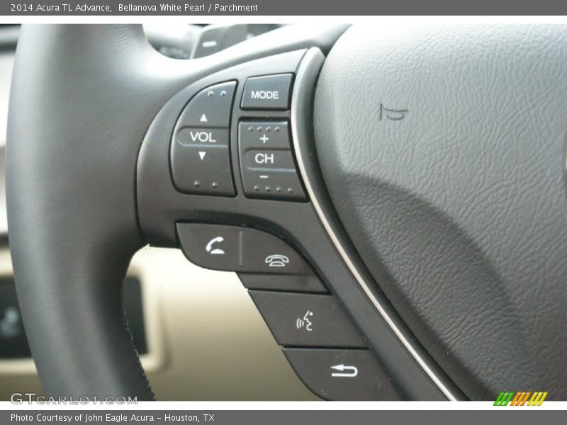 Bellanova White Pearl / Parchment 2014 Acura TL Advance
