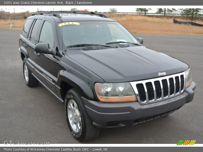 Black / Sandstone 2001 Jeep Grand Cherokee Laredo 4x4