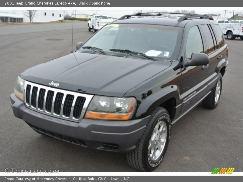 Black / Sandstone 2001 Jeep Grand Cherokee Laredo 4x4