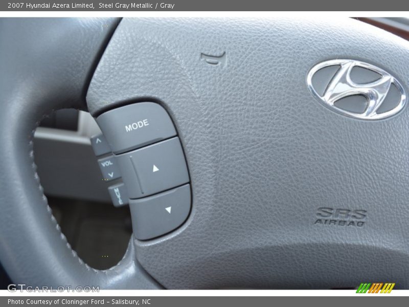 Steel Gray Metallic / Gray 2007 Hyundai Azera Limited