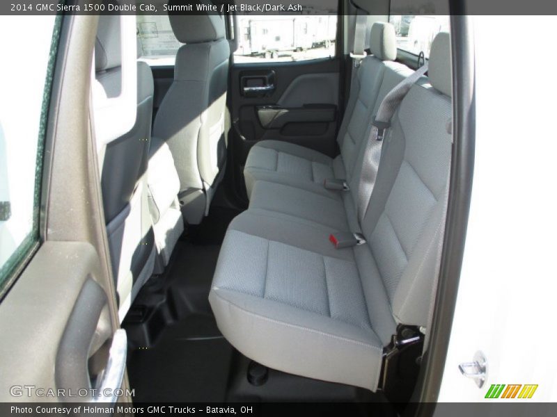 Summit White / Jet Black/Dark Ash 2014 GMC Sierra 1500 Double Cab