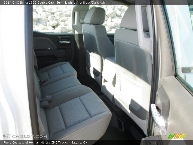 Summit White / Jet Black/Dark Ash 2014 GMC Sierra 1500 Double Cab