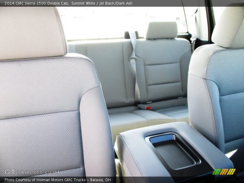 Summit White / Jet Black/Dark Ash 2014 GMC Sierra 1500 Double Cab