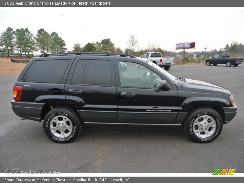 Black / Sandstone 2001 Jeep Grand Cherokee Laredo 4x4