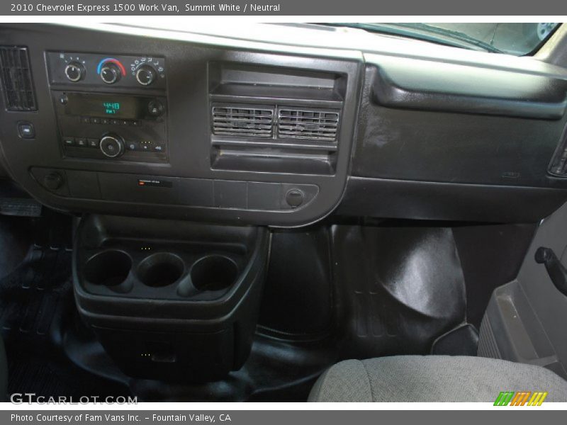Summit White / Neutral 2010 Chevrolet Express 1500 Work Van