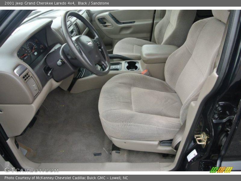 Black / Sandstone 2001 Jeep Grand Cherokee Laredo 4x4