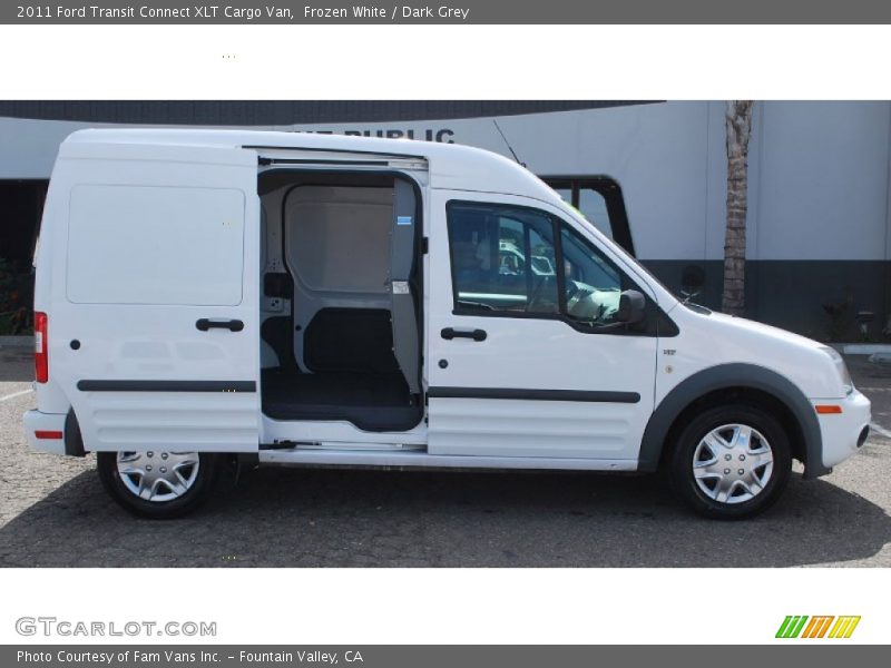 Frozen White / Dark Grey 2011 Ford Transit Connect XLT Cargo Van