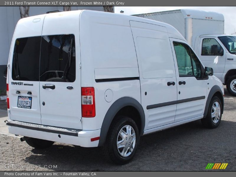 Frozen White / Dark Grey 2011 Ford Transit Connect XLT Cargo Van