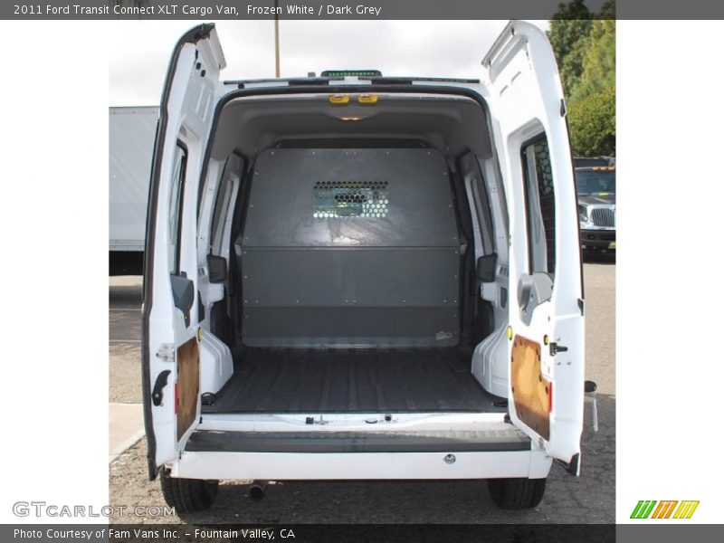 Frozen White / Dark Grey 2011 Ford Transit Connect XLT Cargo Van