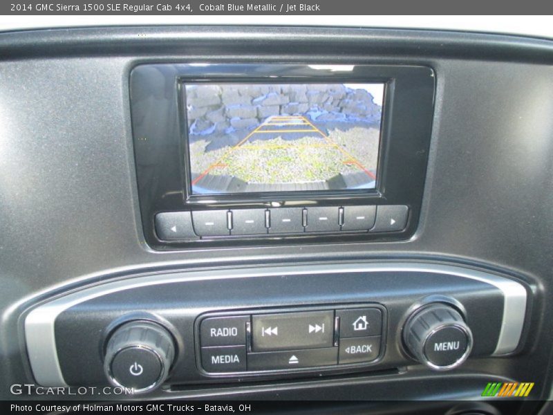 Cobalt Blue Metallic / Jet Black 2014 GMC Sierra 1500 SLE Regular Cab 4x4