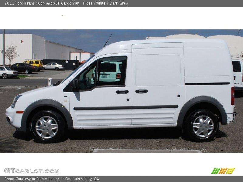 Frozen White / Dark Grey 2011 Ford Transit Connect XLT Cargo Van