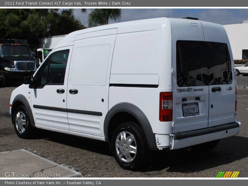 Frozen White / Dark Grey 2011 Ford Transit Connect XLT Cargo Van