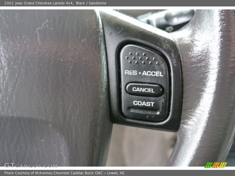Black / Sandstone 2001 Jeep Grand Cherokee Laredo 4x4