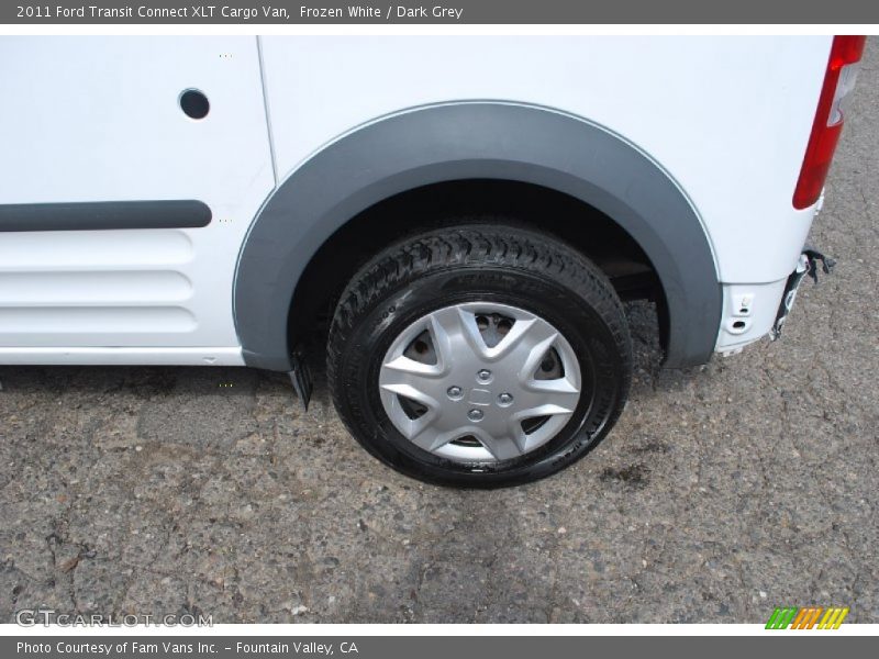 Frozen White / Dark Grey 2011 Ford Transit Connect XLT Cargo Van