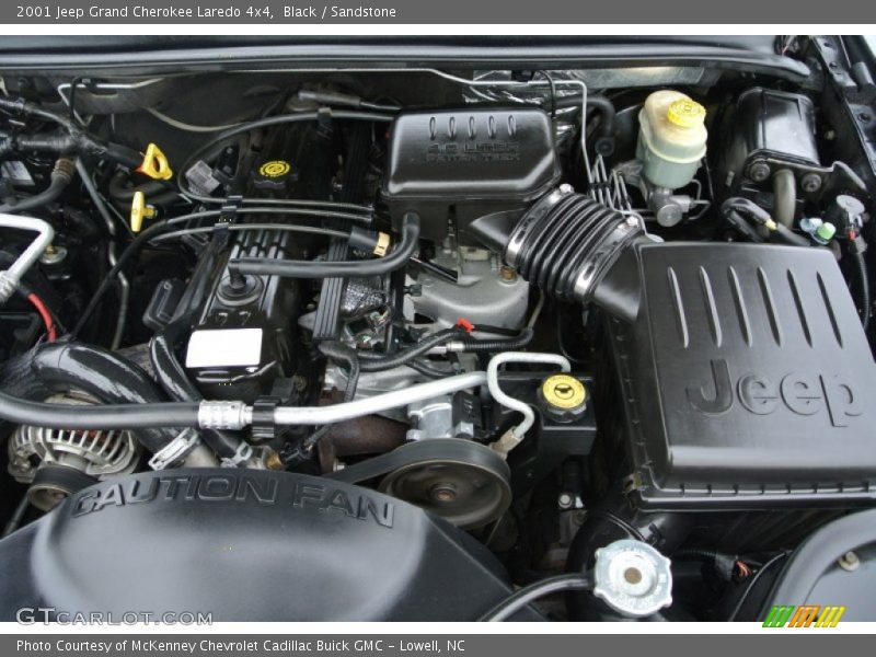 Black / Sandstone 2001 Jeep Grand Cherokee Laredo 4x4