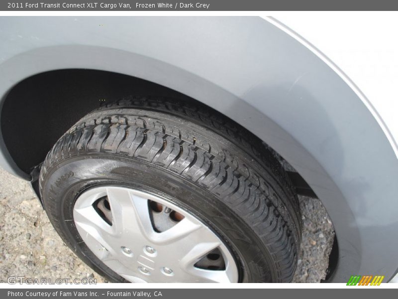 Frozen White / Dark Grey 2011 Ford Transit Connect XLT Cargo Van