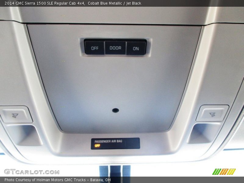 Cobalt Blue Metallic / Jet Black 2014 GMC Sierra 1500 SLE Regular Cab 4x4