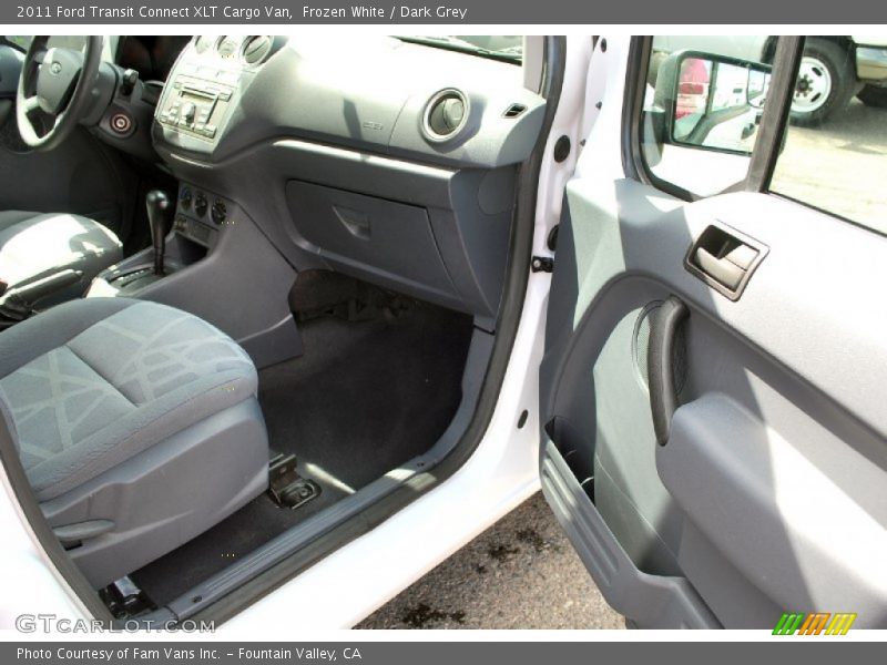 Frozen White / Dark Grey 2011 Ford Transit Connect XLT Cargo Van