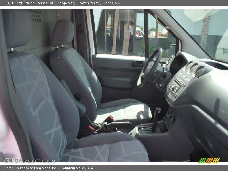 Frozen White / Dark Grey 2011 Ford Transit Connect XLT Cargo Van