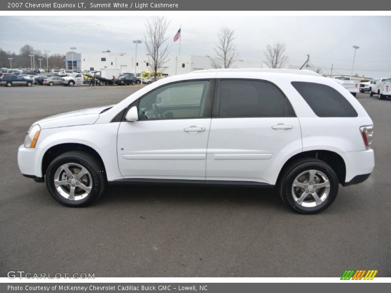 Summit White / Light Cashmere 2007 Chevrolet Equinox LT