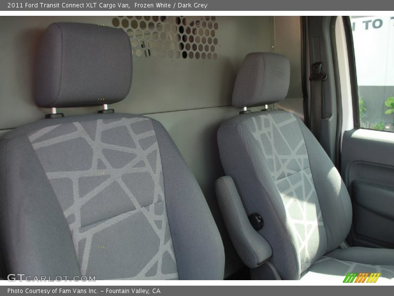 Frozen White / Dark Grey 2011 Ford Transit Connect XLT Cargo Van