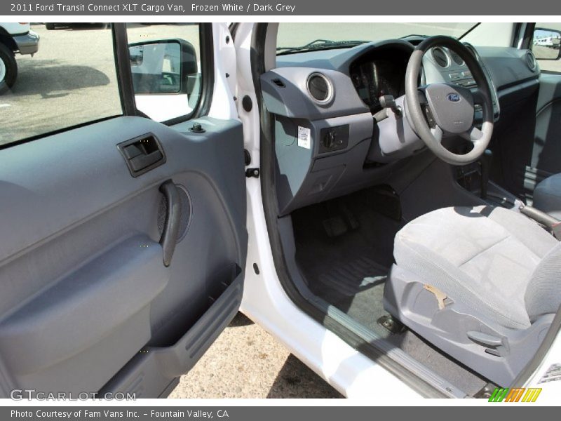 Frozen White / Dark Grey 2011 Ford Transit Connect XLT Cargo Van