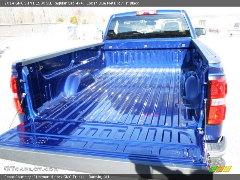 Cobalt Blue Metallic / Jet Black 2014 GMC Sierra 1500 SLE Regular Cab 4x4