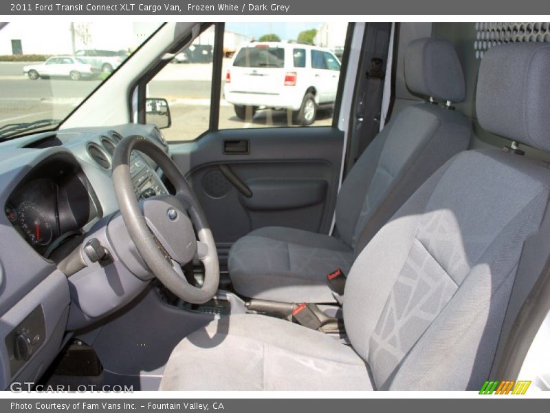 Frozen White / Dark Grey 2011 Ford Transit Connect XLT Cargo Van
