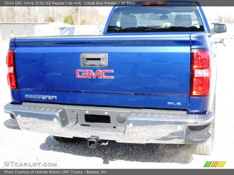 Cobalt Blue Metallic / Jet Black 2014 GMC Sierra 1500 SLE Regular Cab 4x4