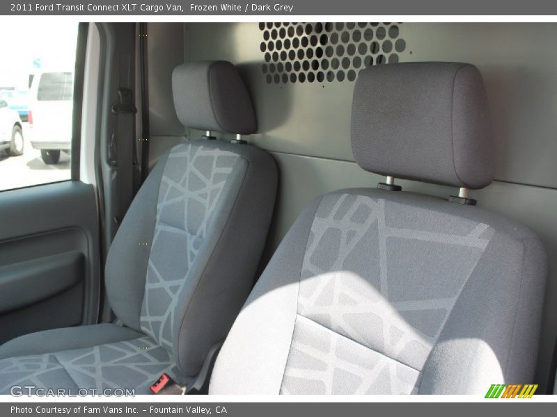 Frozen White / Dark Grey 2011 Ford Transit Connect XLT Cargo Van