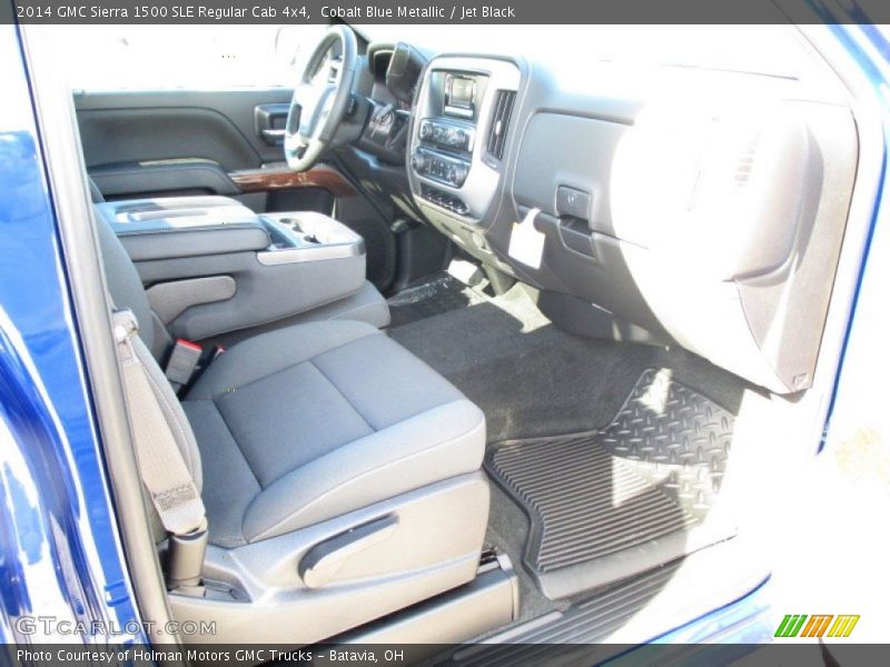 Cobalt Blue Metallic / Jet Black 2014 GMC Sierra 1500 SLE Regular Cab 4x4