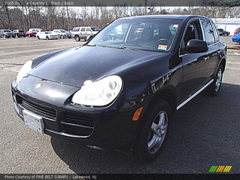 Black / Black 2005 Porsche Cayenne S