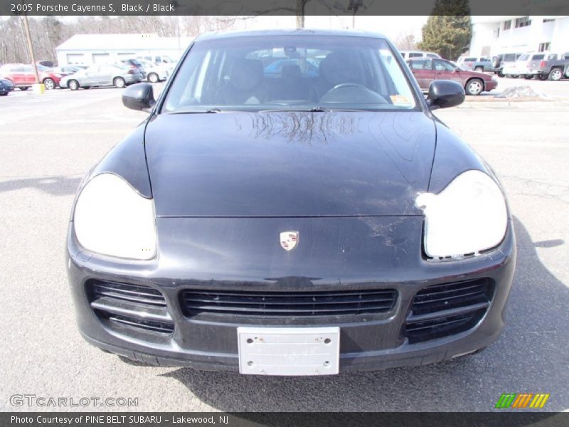 Black / Black 2005 Porsche Cayenne S