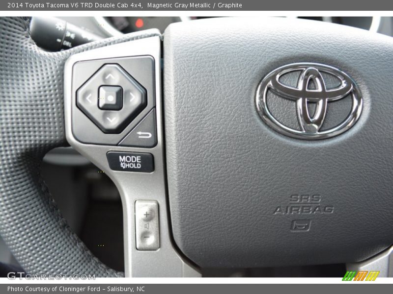 Magnetic Gray Metallic / Graphite 2014 Toyota Tacoma V6 TRD Double Cab 4x4