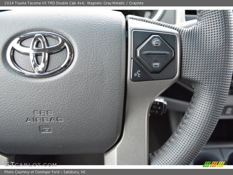 Magnetic Gray Metallic / Graphite 2014 Toyota Tacoma V6 TRD Double Cab 4x4