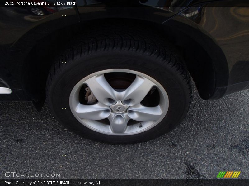 Black / Black 2005 Porsche Cayenne S