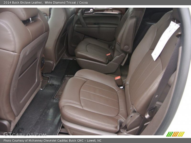 White Diamond Tricoat / Cocoa 2014 Buick Enclave Leather