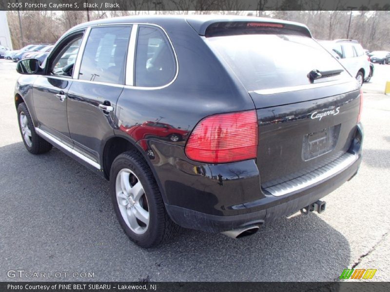 Black / Black 2005 Porsche Cayenne S