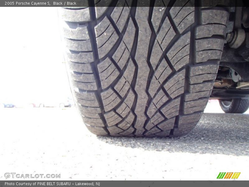Black / Black 2005 Porsche Cayenne S