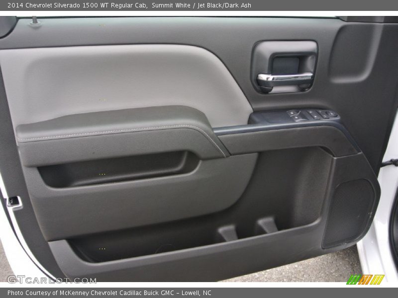 Summit White / Jet Black/Dark Ash 2014 Chevrolet Silverado 1500 WT Regular Cab