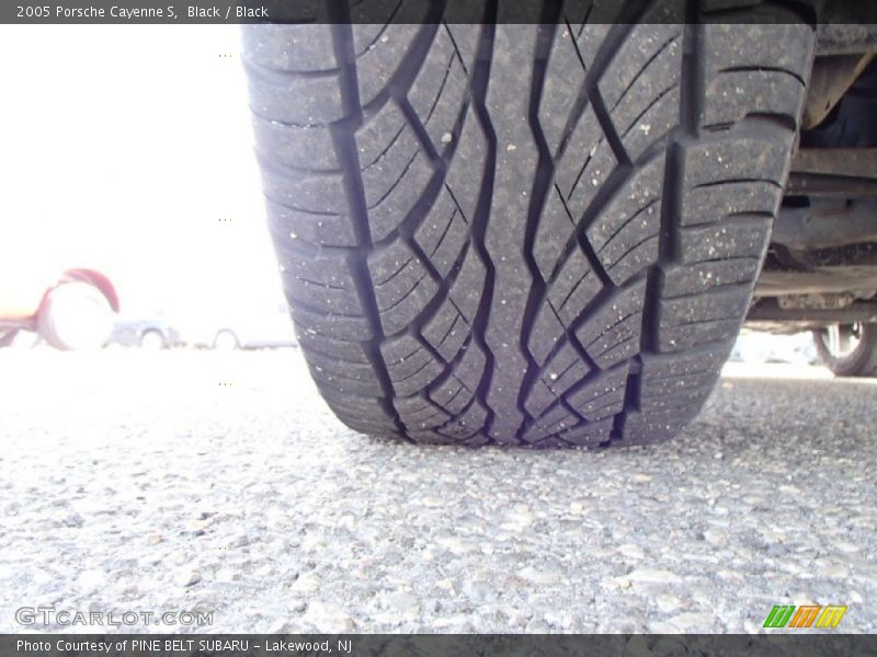 Black / Black 2005 Porsche Cayenne S