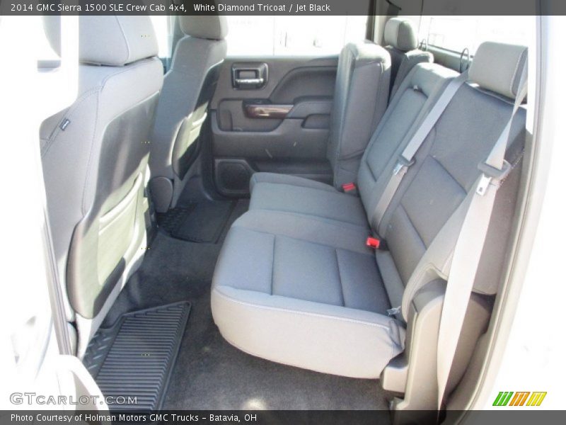 White Diamond Tricoat / Jet Black 2014 GMC Sierra 1500 SLE Crew Cab 4x4