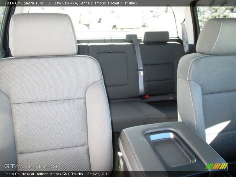 White Diamond Tricoat / Jet Black 2014 GMC Sierra 1500 SLE Crew Cab 4x4
