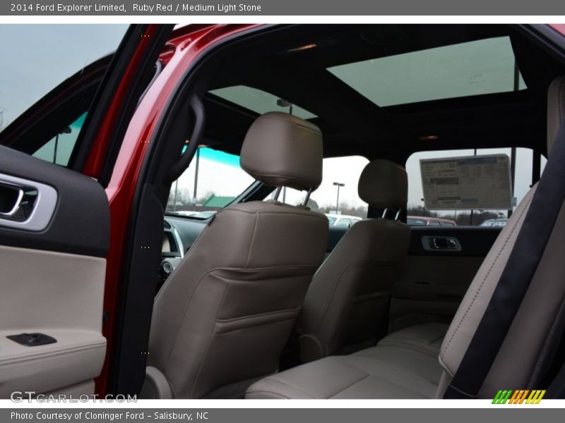 Ruby Red / Medium Light Stone 2014 Ford Explorer Limited