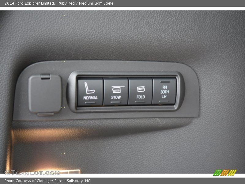 Ruby Red / Medium Light Stone 2014 Ford Explorer Limited