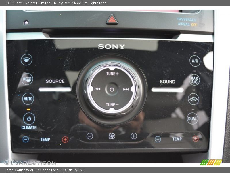 Ruby Red / Medium Light Stone 2014 Ford Explorer Limited
