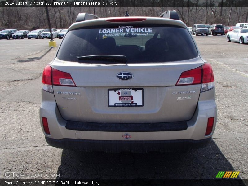 Tungsten Metallic / Ivory 2014 Subaru Outback 2.5i Premium