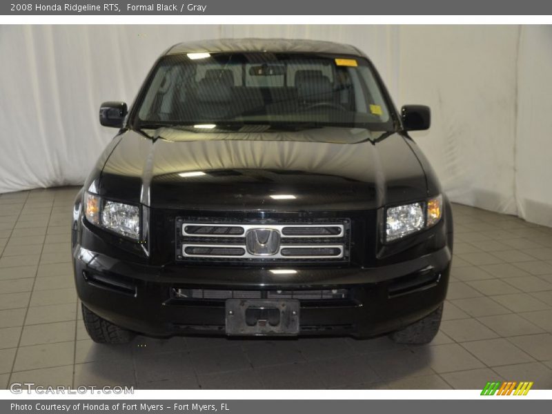 Formal Black / Gray 2008 Honda Ridgeline RTS