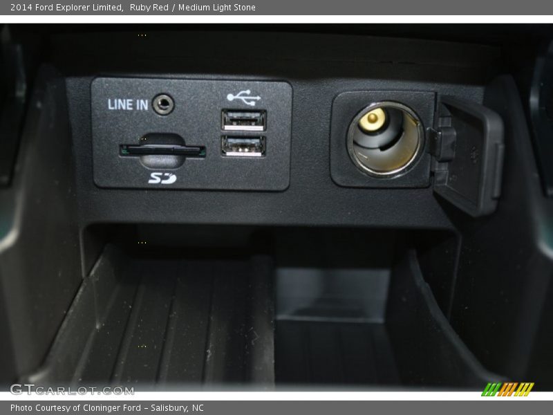 Ruby Red / Medium Light Stone 2014 Ford Explorer Limited