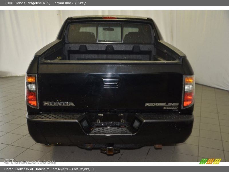 Formal Black / Gray 2008 Honda Ridgeline RTS